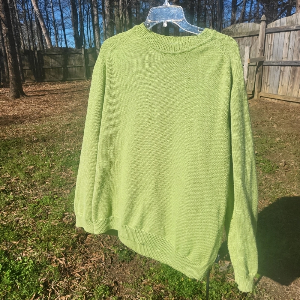 Light Green Crewneck Sweater